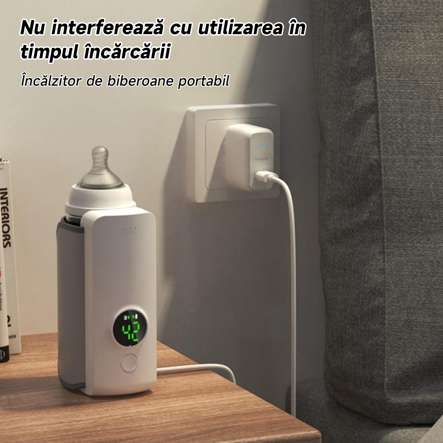 Încălzitor Biberon cu Afișaj Digital