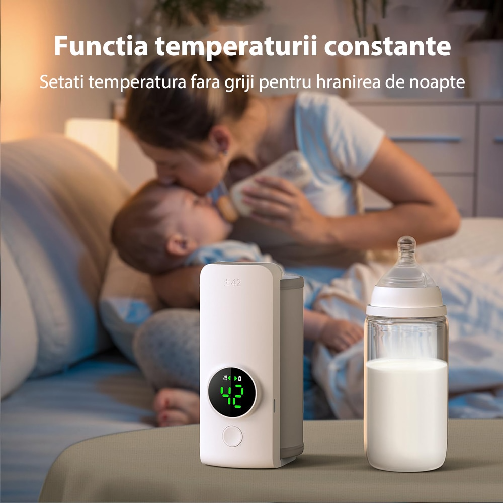 Încălzitor Biberon cu Afișaj Digital